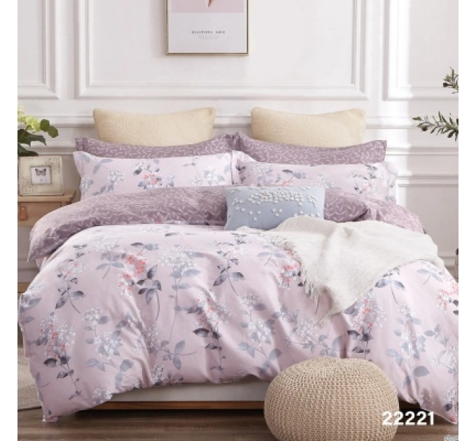 Viluta Постільна білизна Viluta 22221 Ранфорс двоспальний (22221_dv)