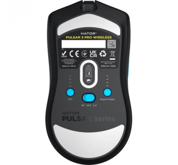 Мишка Hator Pulsar 3 Pro Wireless Black (HTM640)