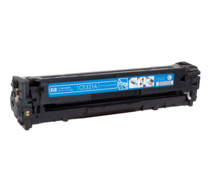 Корпус картриджу HP CE321A cyan (C_VIRGIN_CE321A-C)