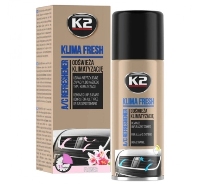 K2 Автомобільний очисник K2 Klima Fresh "Квітка" 150 мл (K222FL)