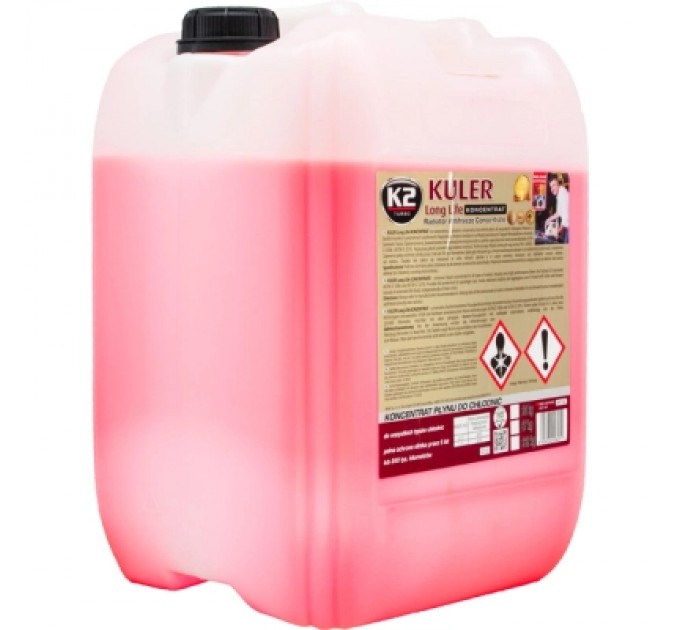 K2 Антифриз K2 Kuler Long Life G12 червона концентрат 23 кг (W416C)