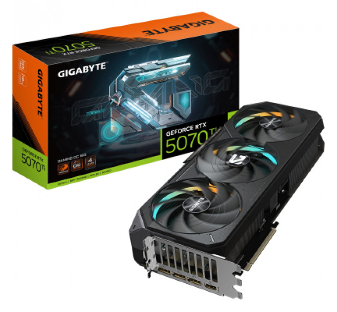 Відеокарта GIGABYTE GeForce RTX5070 Ti 16GB GAMING OC (GV-N507TGAMING OC-16GD)