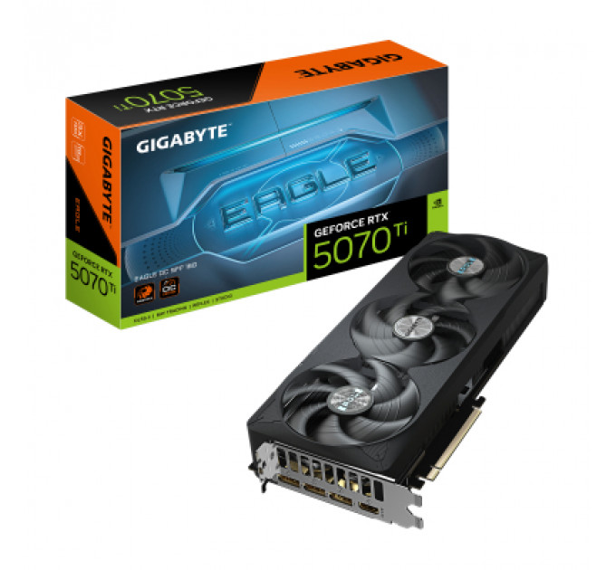 Відеокарта GIGABYTE GeForce RTX5070 Ti 16GB EAGLE OC SFF (GV-N507TEAGLE OC-16GD)