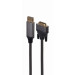 Cablexpert Кабель мультимедійний DisplayPort to DVI 1.8m 24 +1, 4K 30Hz Cablexpert (CC-DPM-DVIM-4K-6)