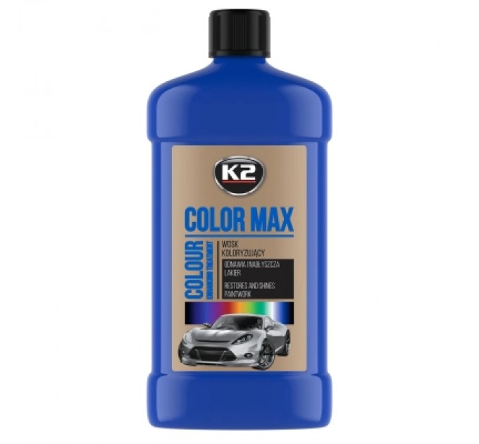 Автополіроль K2 Color синій 500 мл (K025NI)