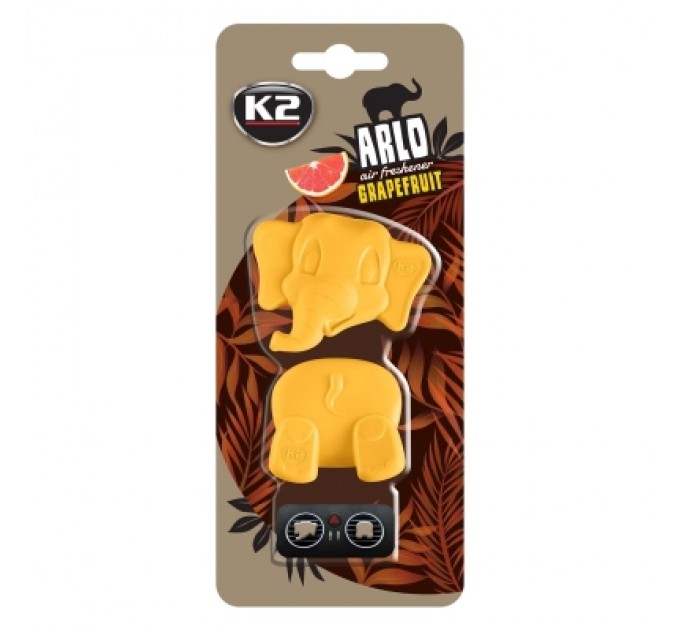 Ароматизатор для автомобіля K2 Arlo "Грейпфрут" 14,5 г (V89GRA)