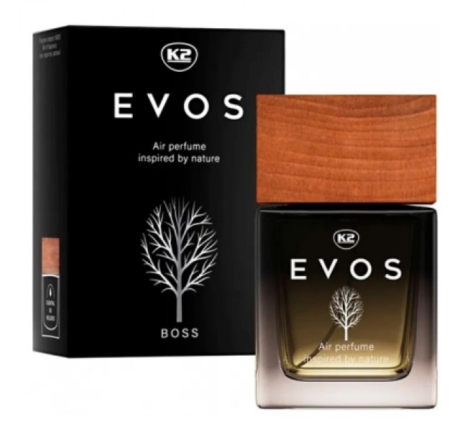 K2 Ароматизатор для автомобіля K2 Evos "Бос" 50 мл (V054)
