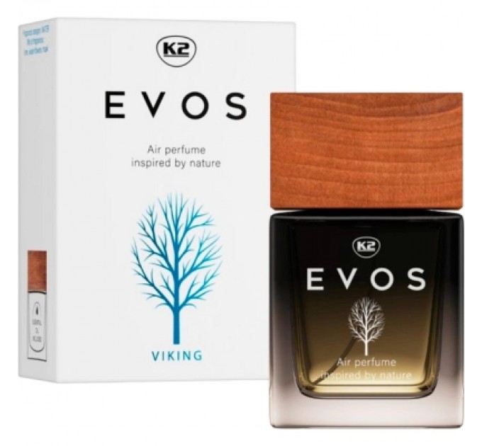 K2 Ароматизатор для автомобіля K2 Evos "Вікінг" 50 мл (V055)