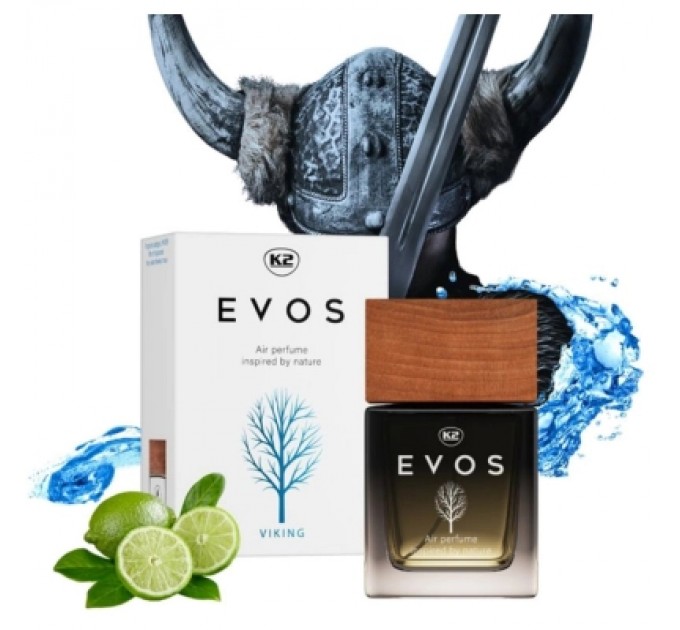 K2 Ароматизатор для автомобіля K2 Evos "Вікінг" 50 мл (V055)