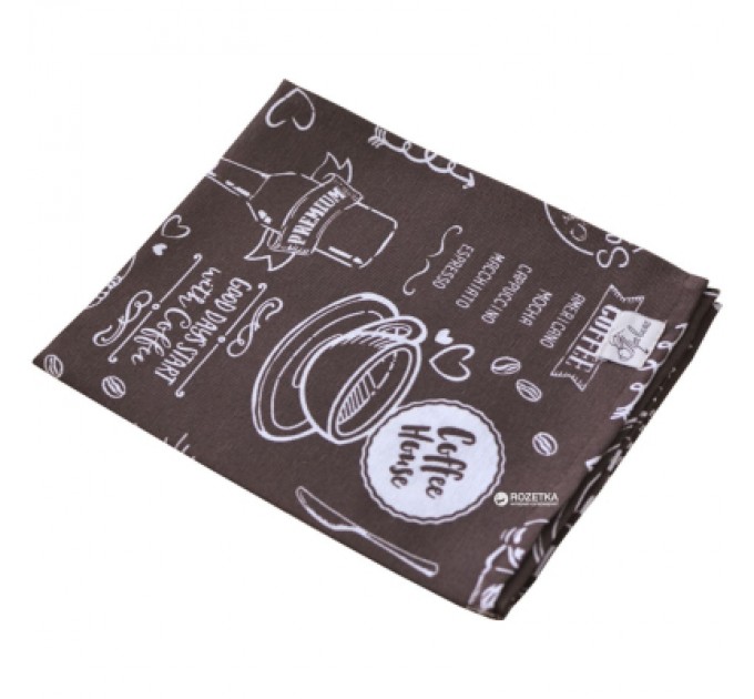 Прованс Серветка на стіл Прованс Breakfast brown 35х45 см (4823093408586)