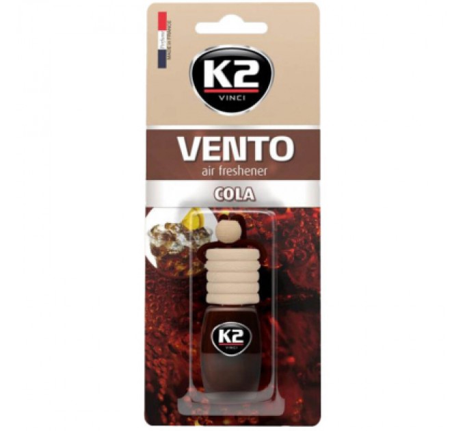 Ароматизатор для автомобіля K2 Vento Solo Refill "Кола" 8 мл без упаковки (V412)