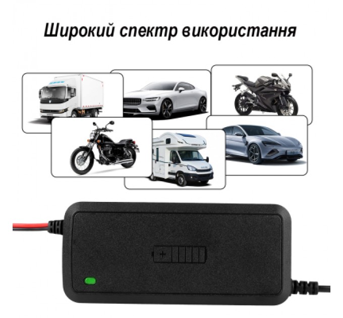 XoKo Зарядний пристрій для автомобільного акумулятора XoKo XK-CC12-5A