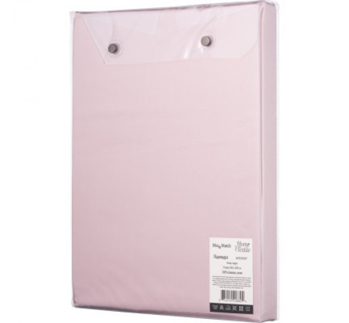 Ardesto Підковдра Ardesto Mix&Match сатин 200х220 см пудра (ART2022DVP)