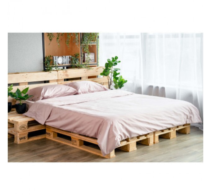 Ardesto Підковдра Ardesto Mix&Match сатин 200х220 см пудра (ART2022DVP)