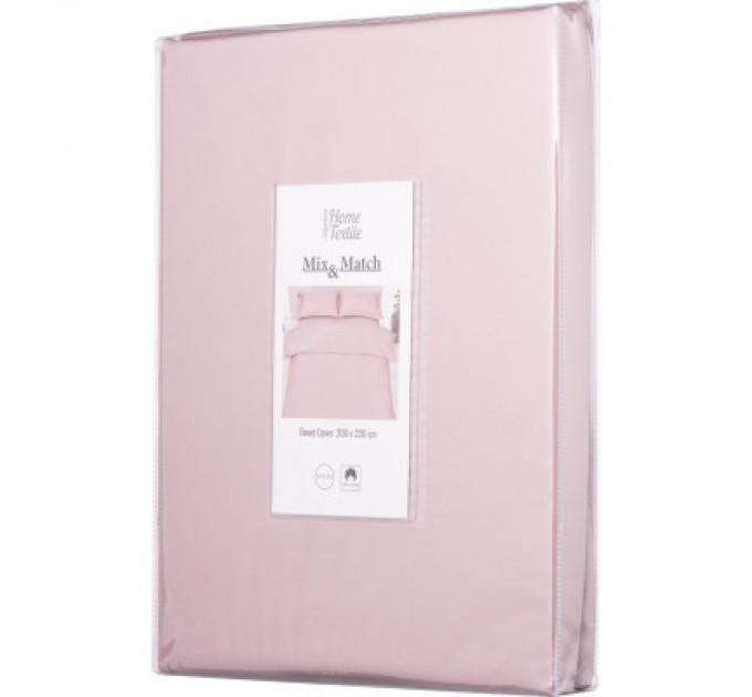 Ardesto Підковдра Ardesto Mix&Match сатин 200х220 см пудра (ART2022DVP)