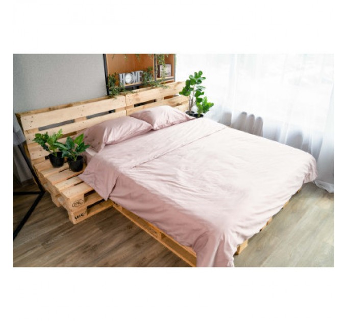 Ardesto Підковдра Ardesto Mix&Match сатин 200х220 см пудра (ART2022DVP)