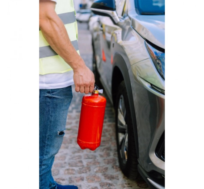 Набір техдопомоги Poputchik з вогнегасником ВП-1 "Економічний" (ВП-1+Знак+Аптечка+Жилет) (33-016-IS)