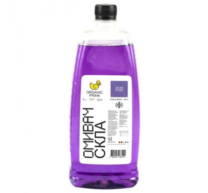 ORGANIC PRINK Омивач автомобільний ORGANIC PRINK -80 °С "Лісові ягоди" 1л (018083)