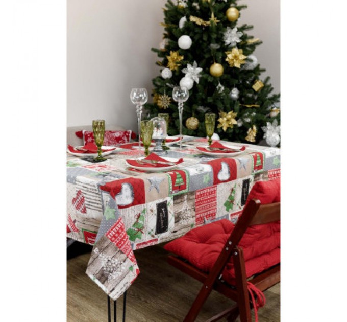 Прованс Скатертина Прованс Merry Christmas 180x132 см (4823093451421)