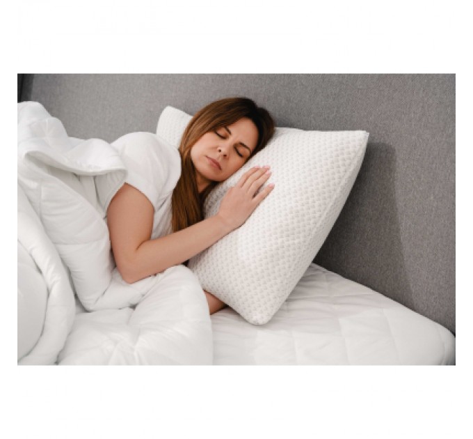 Ardesto Подушка Ardesto ортопедична Sleepwell прямокутна, піна меморі 50х70см білий (ART5070SHP)