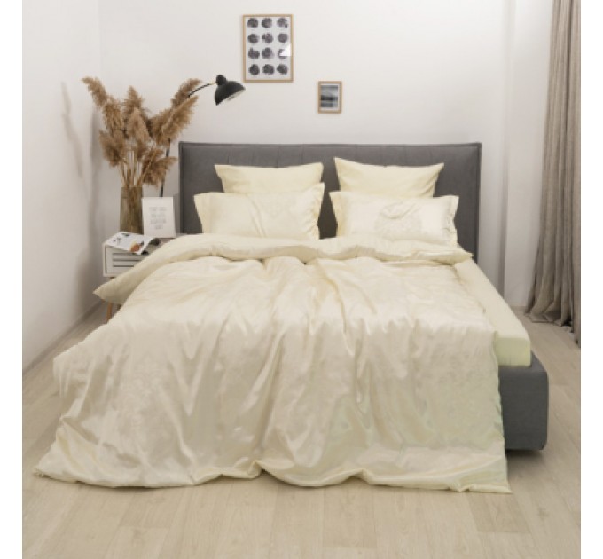 Tiare Постільна білизна Tiare 1747 Сатин Жаккард євро (1747_zakard_ev)