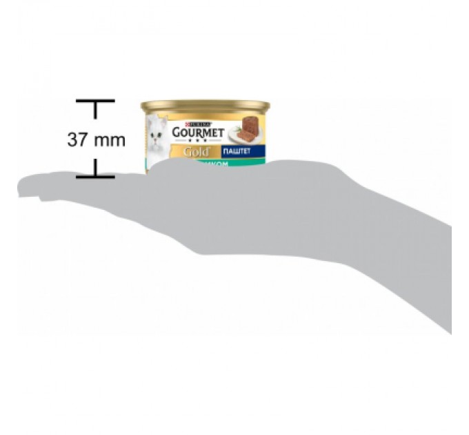 Паштет для котів Purina Gourmet Gold. З кроликом 85 г (7613033728747)
