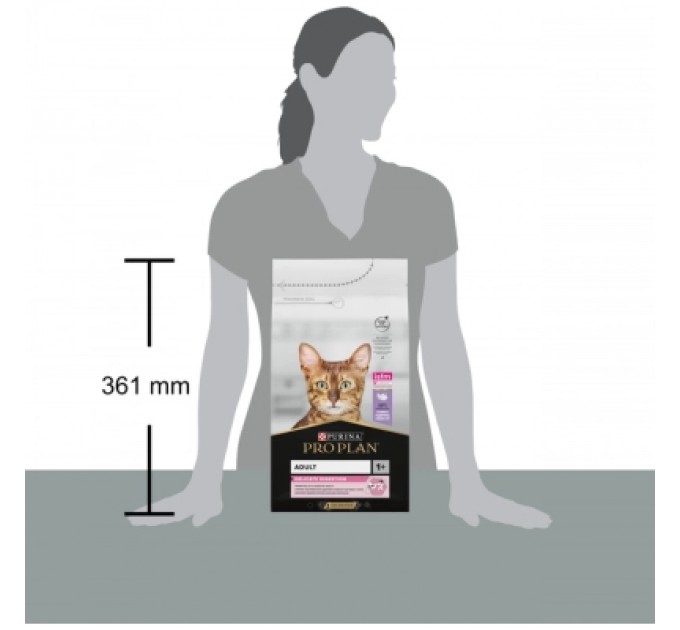 Purina Pro Plan Сухий корм для кішок Purina Pro Plan Delicate Turkey зі смаком індички 1.5 кг (3222270884136)