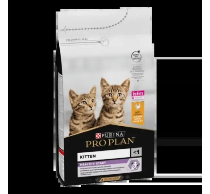 Purina Pro Plan Сухий корм для кішок Purina Pro Plan Original Kitten до 12 місяців з куркою 1.5 кг (7613036505178)