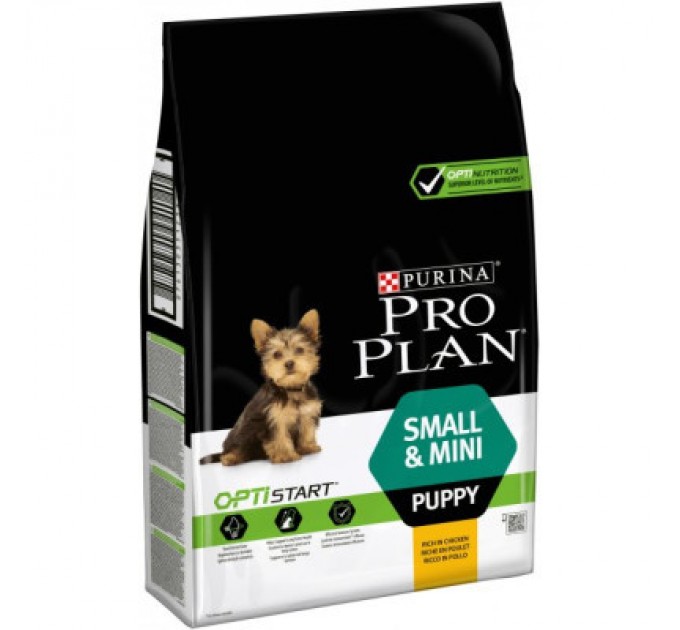 Purina Pro Plan Сухий корм для собак Purina Pro Plan Small&Mini Puppy з куркою та рисом 7 кг (7613035123366)