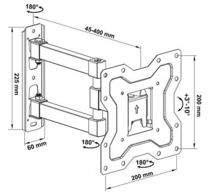 Walfix Кронштейн Walfix R-354B