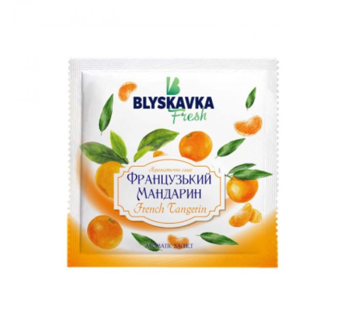 Ароматичне саше Blyskavka Fresh Французький мандарин 10 г (4820214192799)
