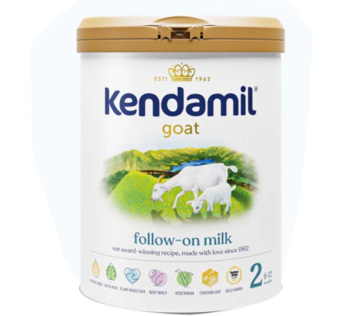 Kendamil Дитяча суміш Kendamil Goat 2 на козячому молоці 6-12 місяців 800 г (92000019)