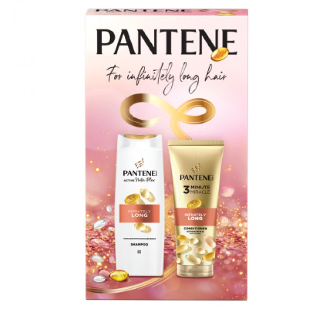 Набір косметики Old Spice Pro-V Infinitely Long Шампунь 400 мл + Бальзам-ополіскувач 220 мл (8700216614870)