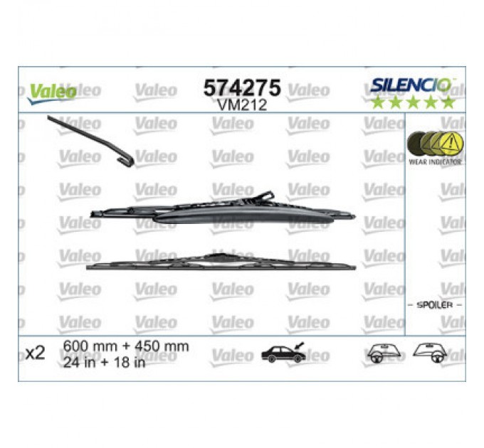 Valeo Щітка склоочисника Valeo 574275