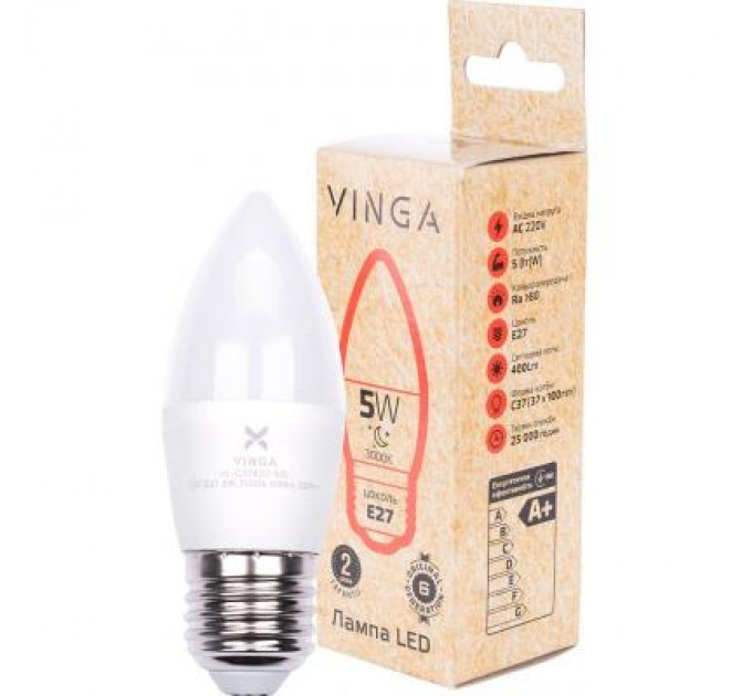Vinga Лампочка Vinga VL-C37E27-53L