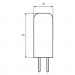 Eurolamp Лампочка Eurolamp G4 (LED-G4-0227(220))