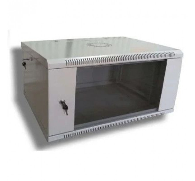 Шафа настінна Hypernet 4U 19" 600x450 (WMNC-4U-FLAT-AC)