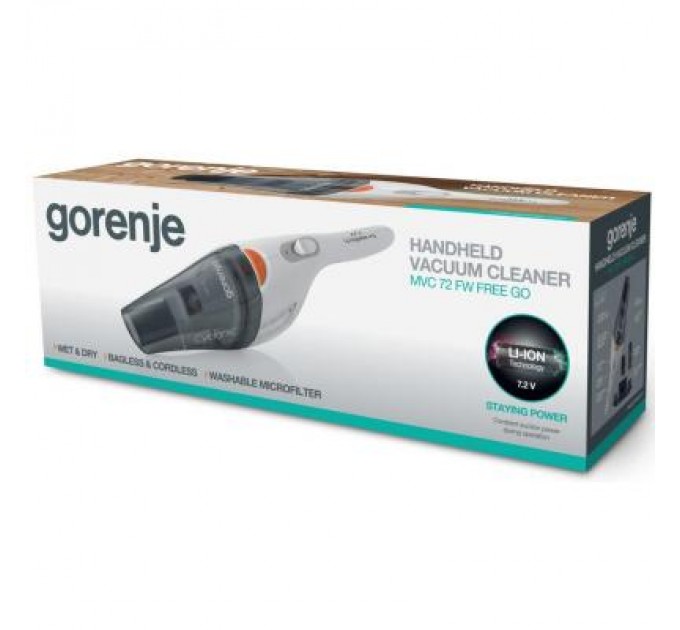 Gorenje Пилосос Gorenje MVC 72 FW (MVC72FW)