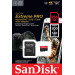 SanDisk Карта пам'яті SanDisk 256 GB microSDXC UHS-I U3 Extreme Pro+SD Adapter (SDSQXCD-256G-GN6MA)