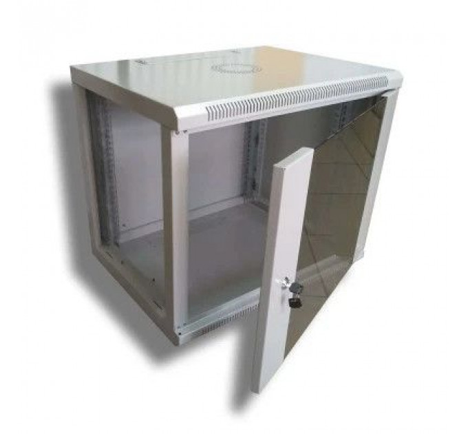 Шафа настінна Hypernet 9U 19" 600x450 (WMNC-9U-FLAT-AC)