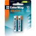 ColorWay Батарейка ColorWay AA LR6 Alkaline Power (лужні) * 2 blister (CW-BALR06-2BL)