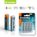 ColorWay Батарейка ColorWay AA LR6 Alkaline Power (лужні) * 8 blister (CW-BALR06-8BL)