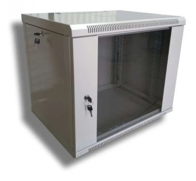 Шафа настінна Hypernet 9U 19" 600x450 (WMNC-9U-FLAT-AC)