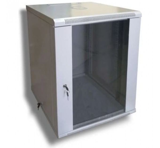 Шафа настінна Hypernet 15U 19" 600x600 (WMNC66-15U-FLAT-AC)