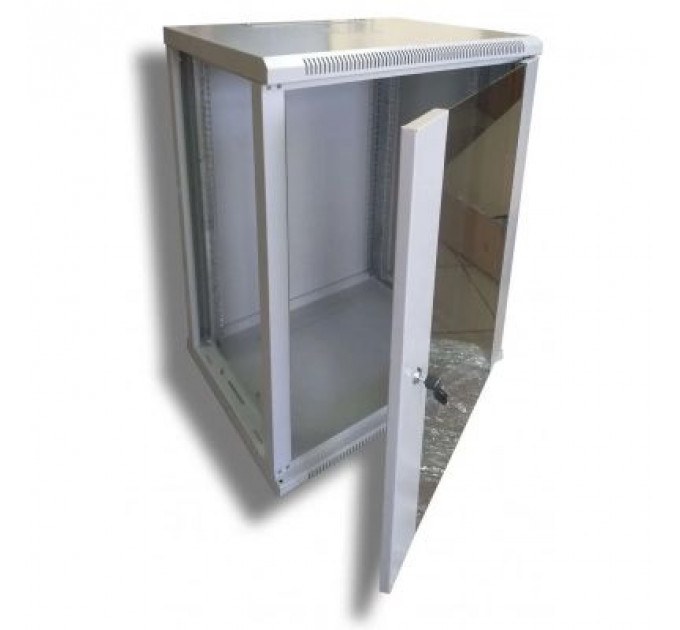 Шафа настінна Hypernet 15U 19" 600x600 (WMNC66-15U-FLAT-AC)