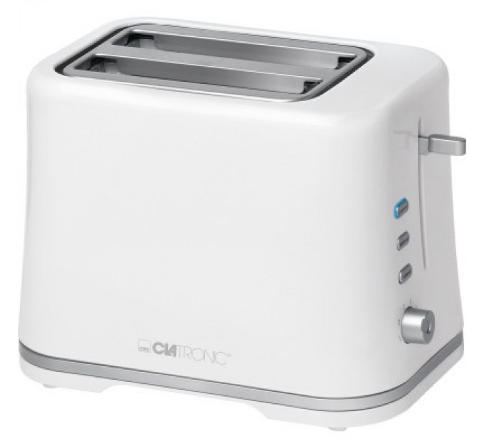 Тостер Clatronic TA 3554 white-silver (TA3554white-silver)