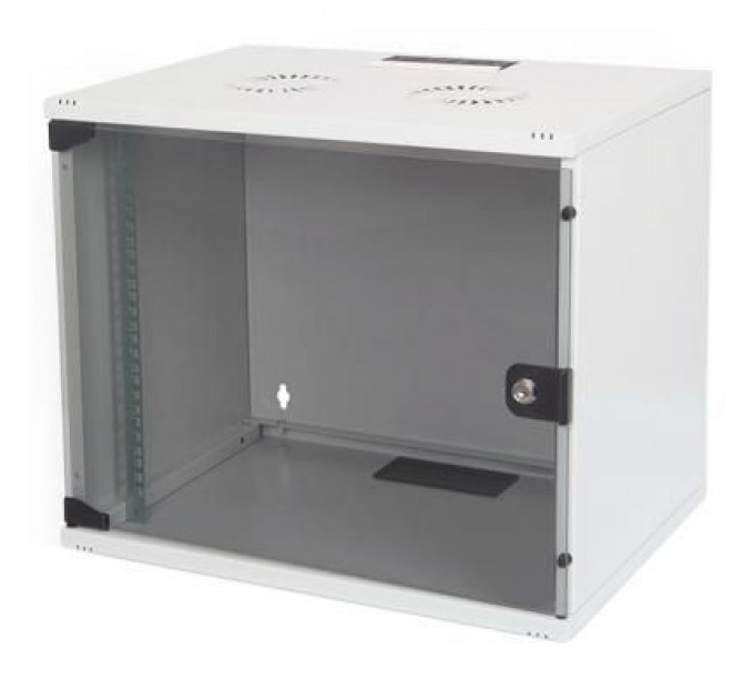 Шафа настінна Digitus 7U 19" 540x400, сткляні дверцята, 60kg max (DN-1907U-S-1)
