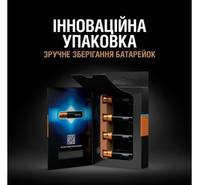 Duracell Батарейка Duracell Optimum AAA лужні 4 шт. в упаковці (5015596)