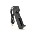 Merlion Зарядний пристрій для акумуляторів Merlion 1 Slot, 18650/26650, 4.2V/1000mAh, живлення від USB (YT-C1*18650 / 17254)