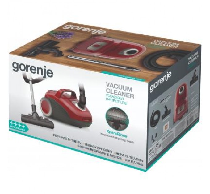 Пилосос Gorenje VCEA 23 GLR (VCEA23GLR)